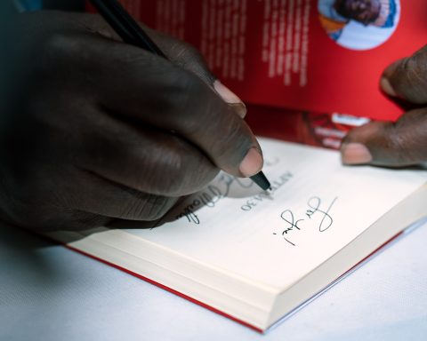 Mailu after 430 book launch