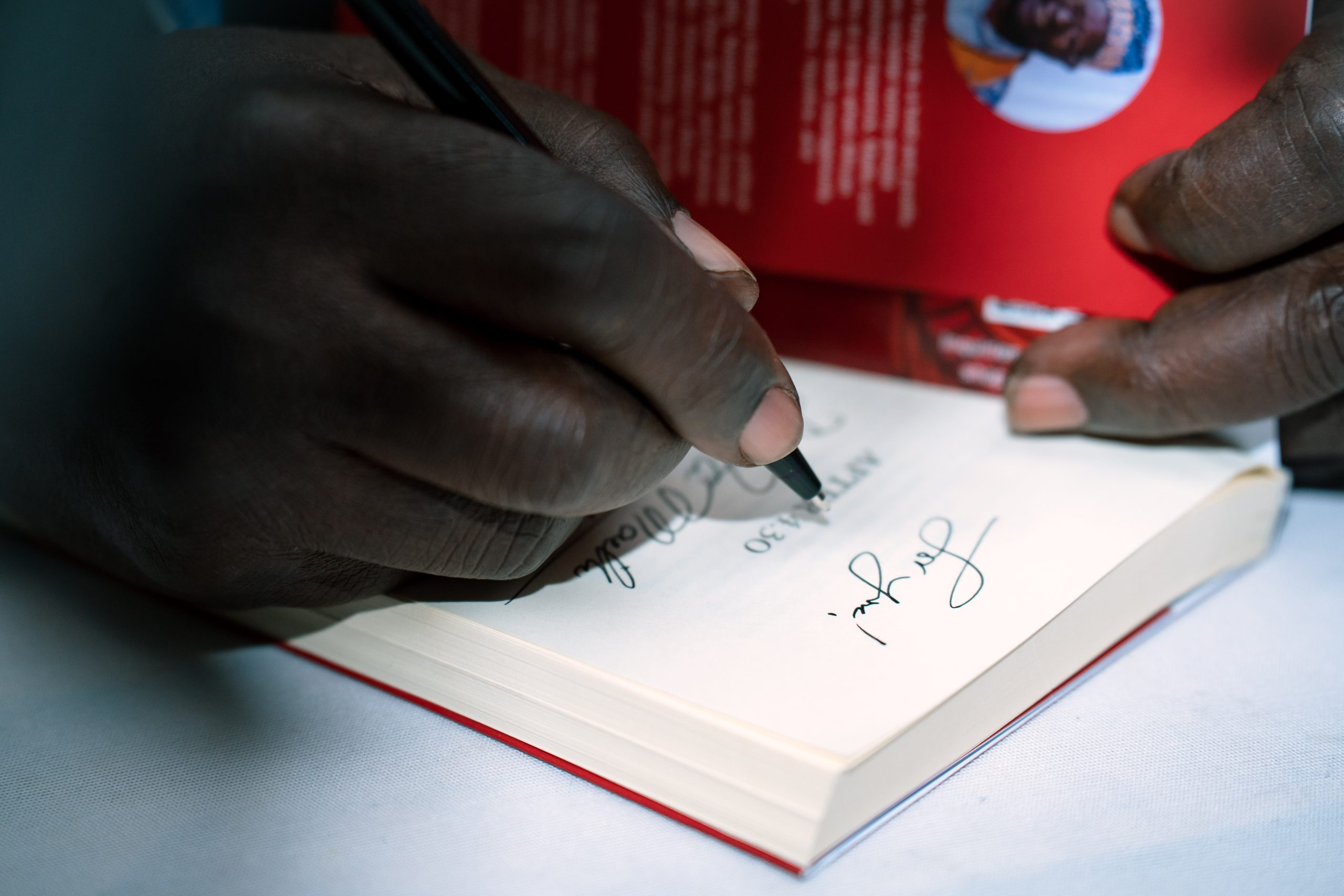 Mailu after 430 book launch