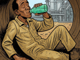 Mzembe drinks tripple distilled